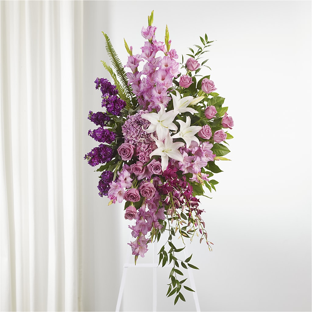 Never Alone Standing Spray – Flowers By Sue, Bullard TX