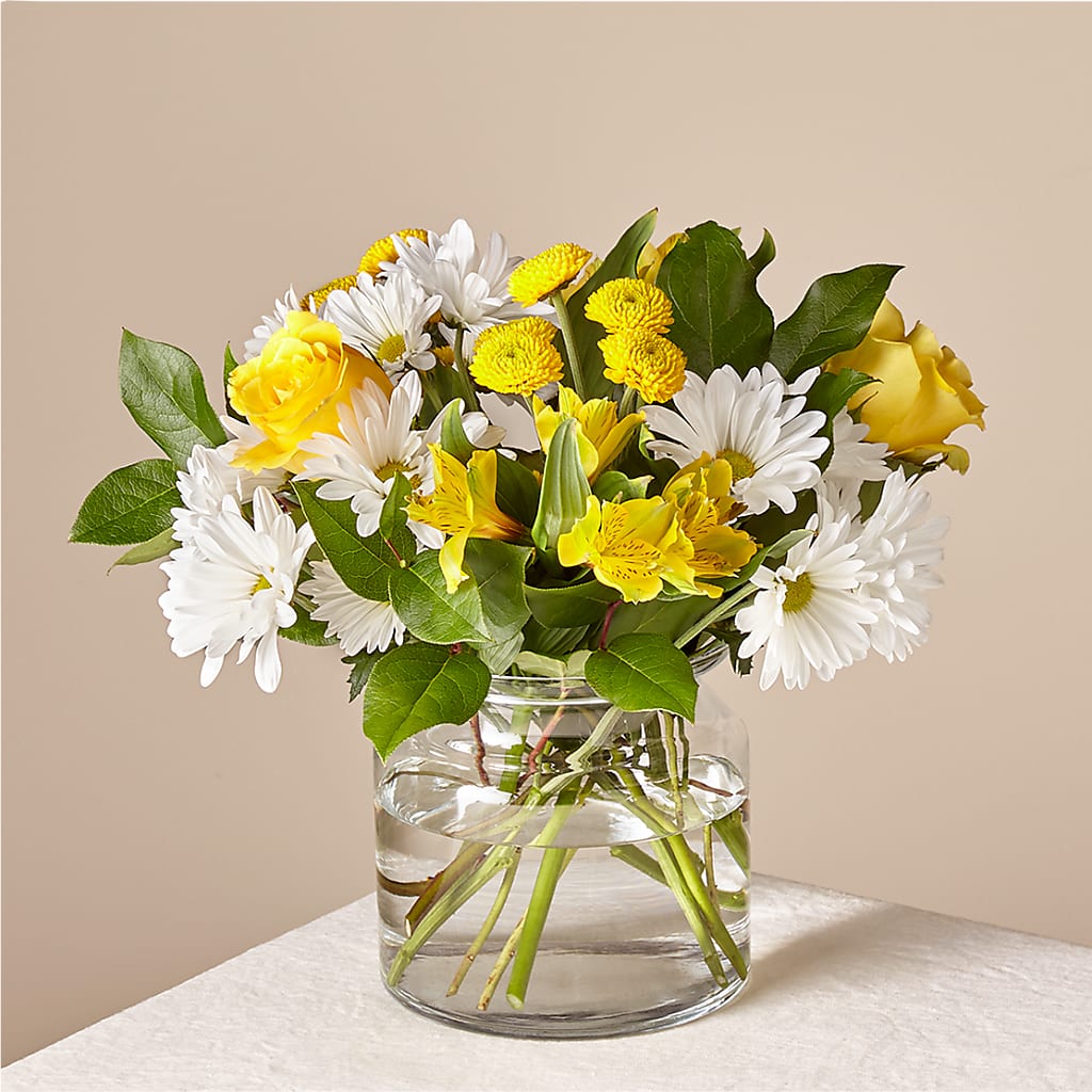 Sunny Sentiments Bouquet – Flowers By Sue, Bullard TX
