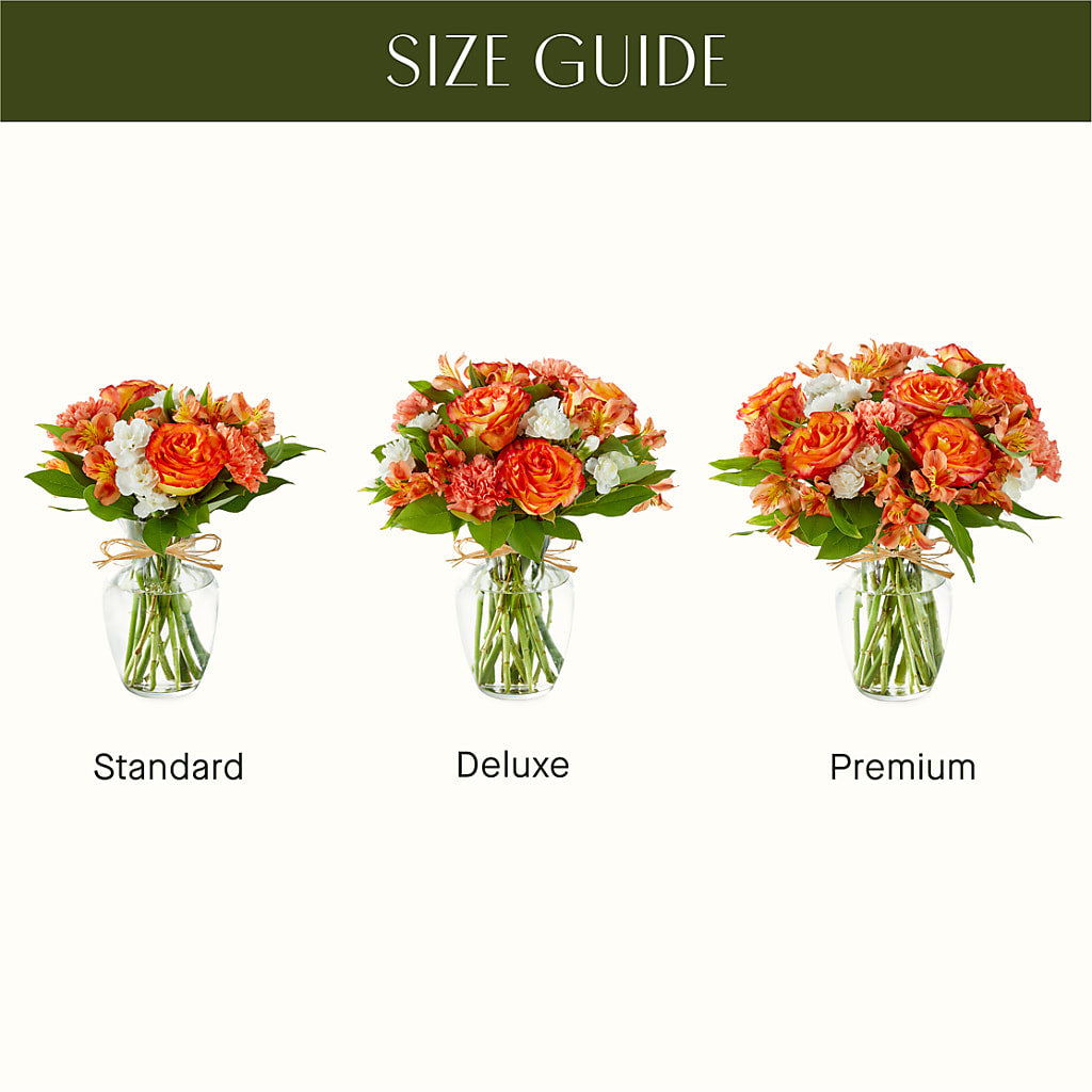 Apricot Glow Bouquet – Flowers By Sue, Bullard TX