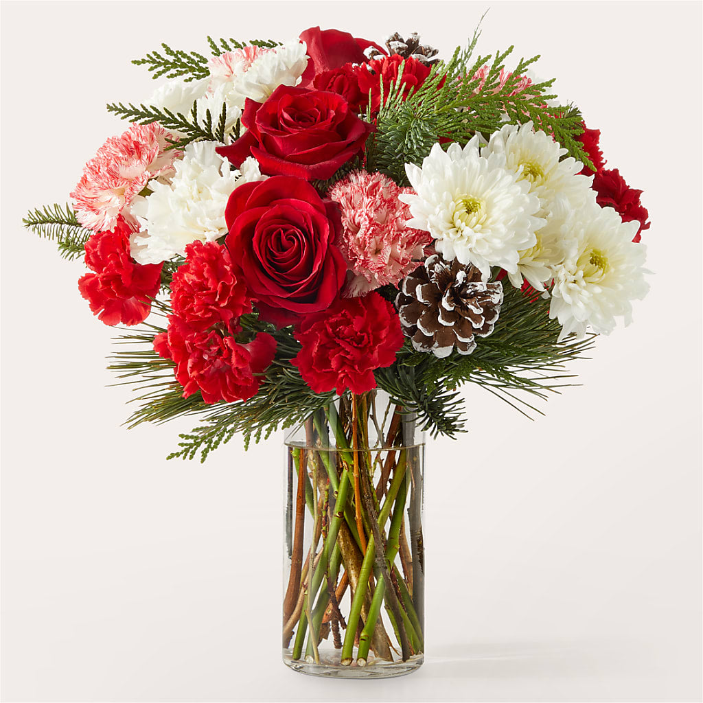 Candy Cane Lane Bouquet – Flowers By Sue, Bullard TX