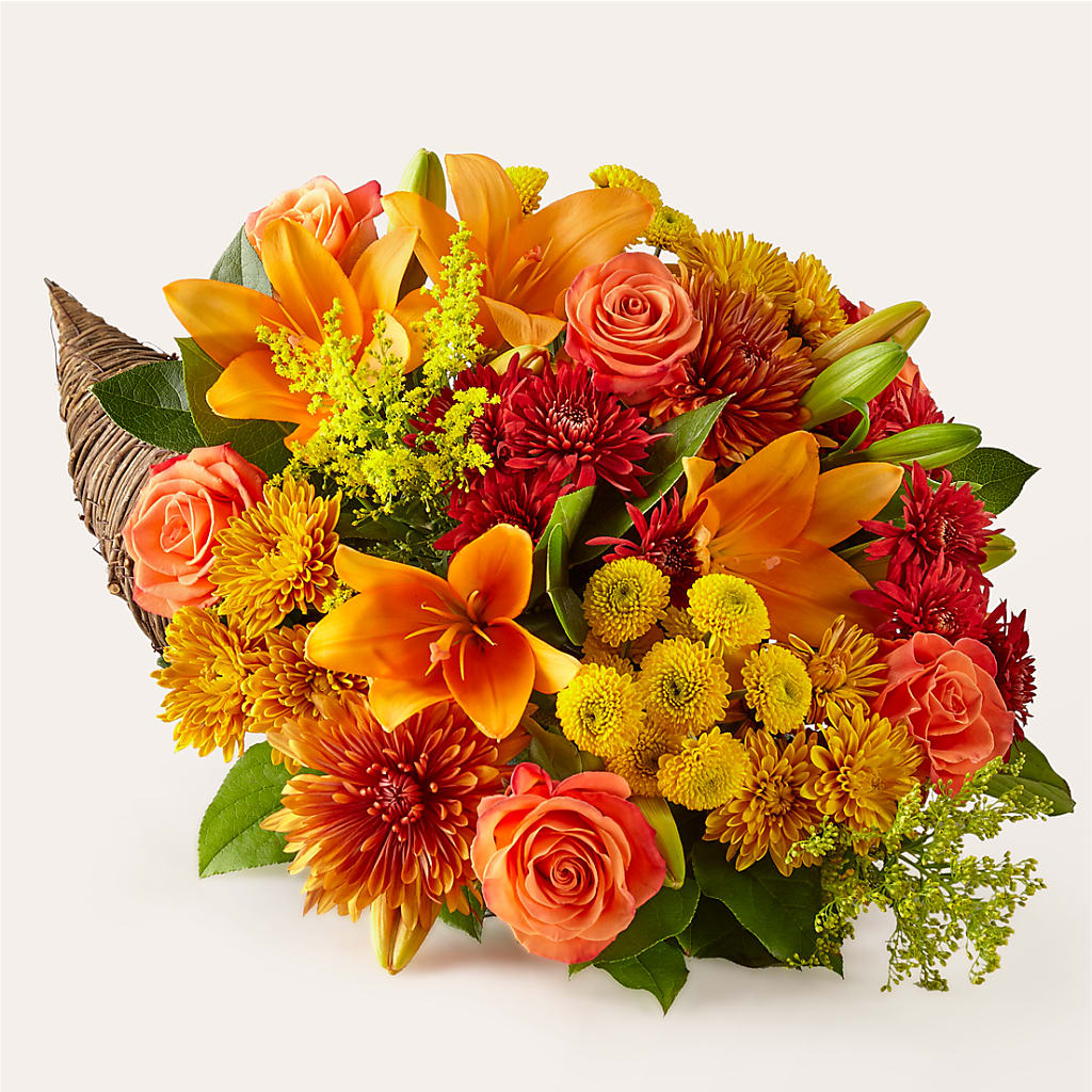 Feast of Color Cornucopia – Flowers By Sue, Bullard TX