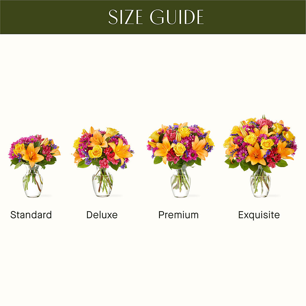 Colorful Visions Bouquet – Flowers By Sue, Bullard TX