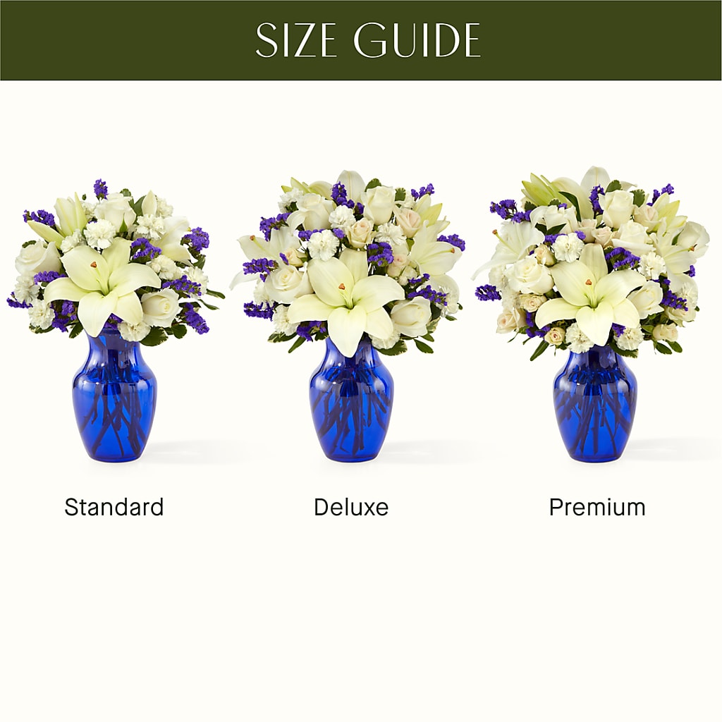 Sapphire Rush Bouquet – Flowers By Sue, Bullard TX