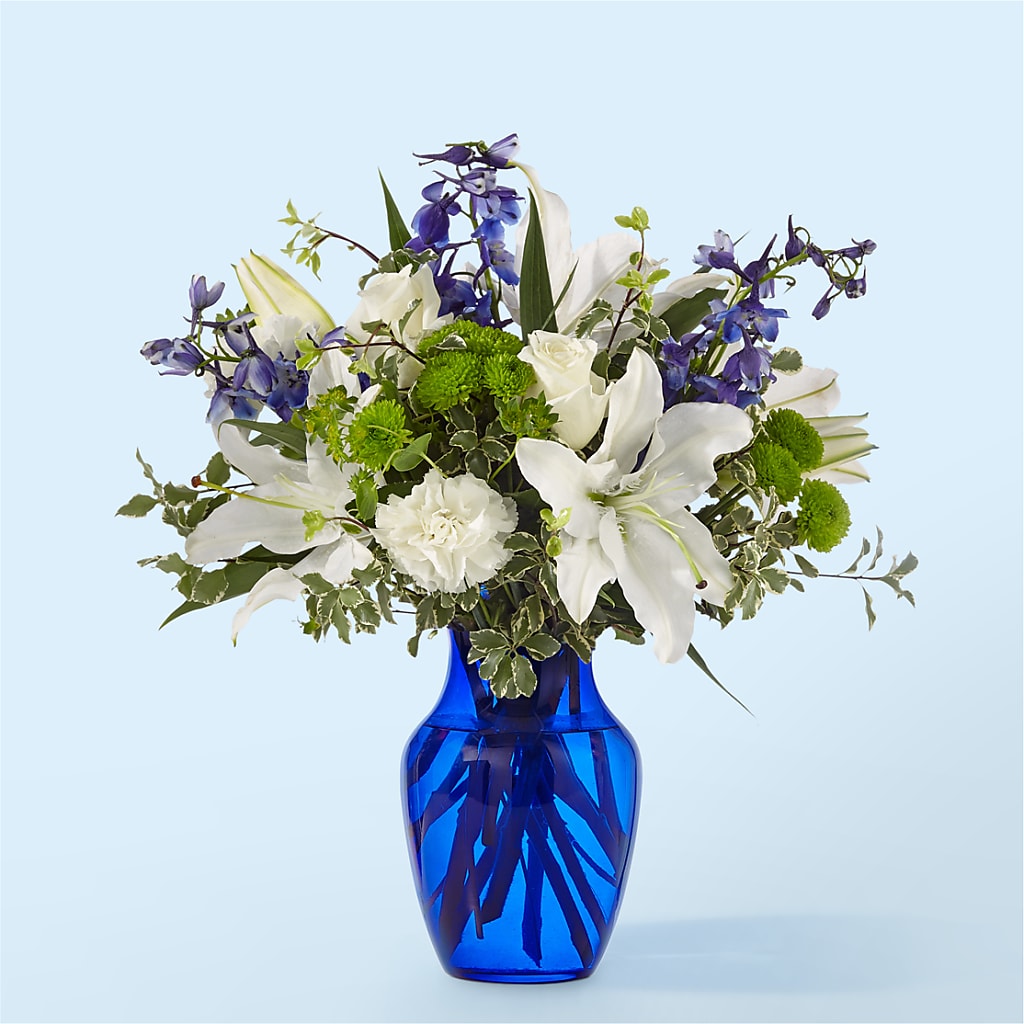 Santorini Bouquet – Flowers By Sue, Bullard TX