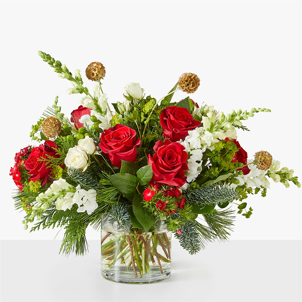 Deck the Halls Bouquet – Flowers By Sue, Bullard TX