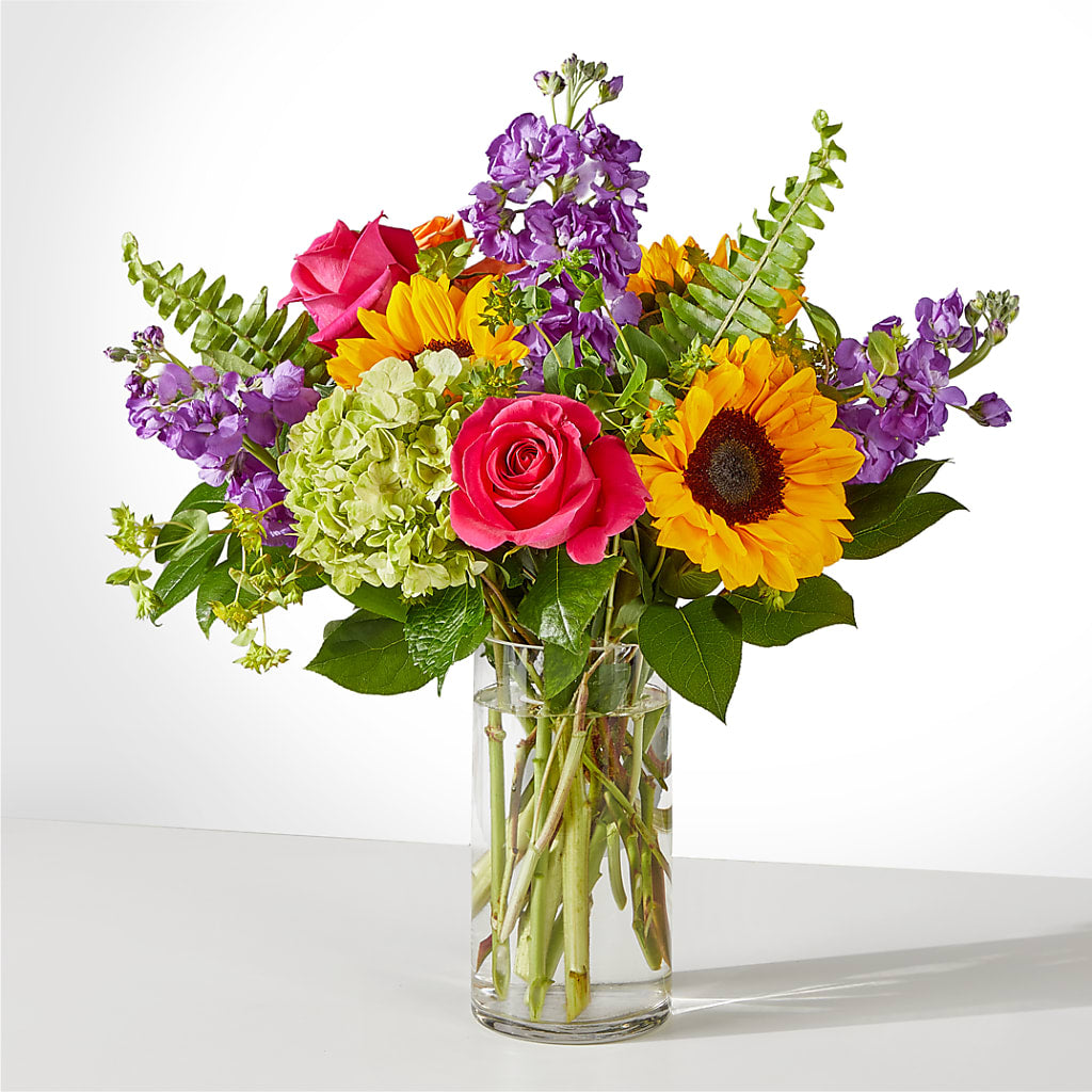 Vibrant Greetings Bouquet – Flowers By Sue, Bullard TX