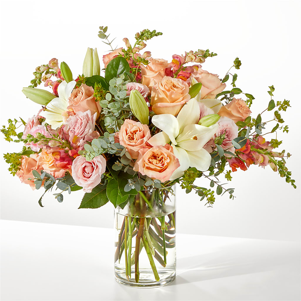 Grapefruit Splash Bouquet – Flowers By Sue, Bullard TX