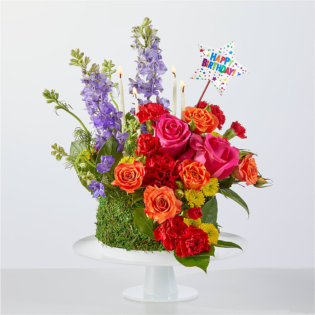 Best Year Yet Floral Cake – Flowers By Sue, Bullard TX