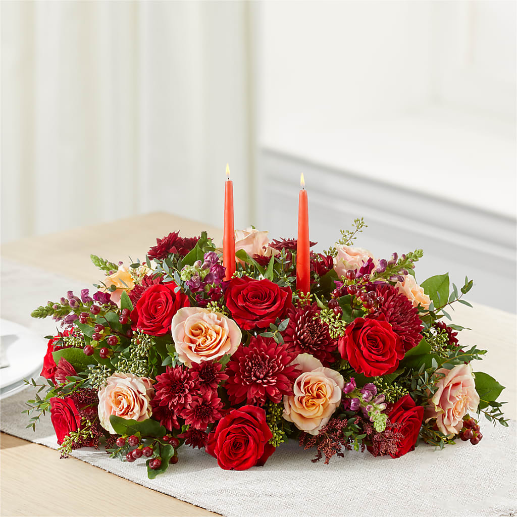 Most Thankful Centerpiece – Flowers By Sue, Bullard TX
