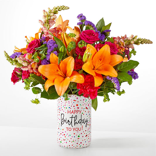 Birthday Palooza Bouquet –  Flowers By Sue, Bullard TX