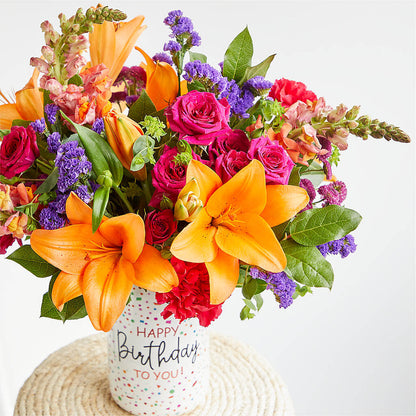 Birthday Palooza Bouquet –  Flowers By Sue, Bullard TX