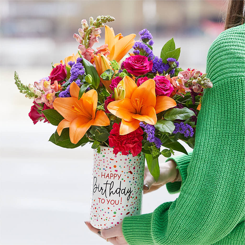 Birthday Palooza Bouquet –  Flowers By Sue, Bullard TX