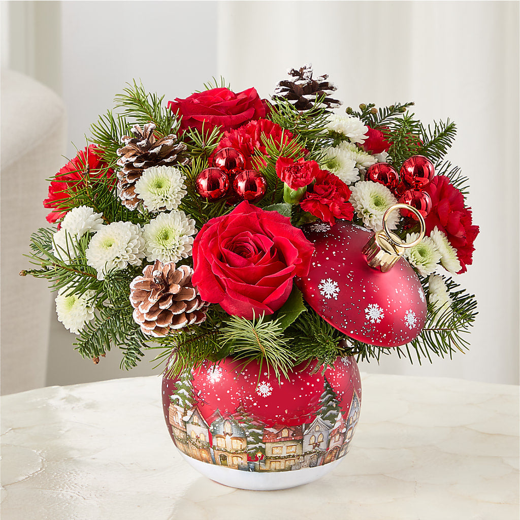 Christmas Carols Ornament –  Flowers By Sue, Bullard TX