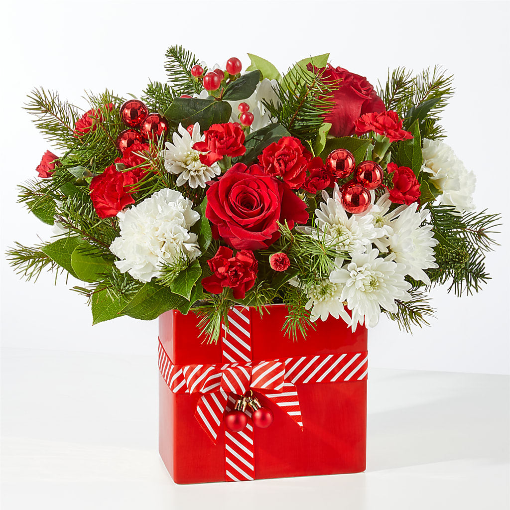 Presents Under the Tree Bouquet –  Flowers By Sue, Bullard TX