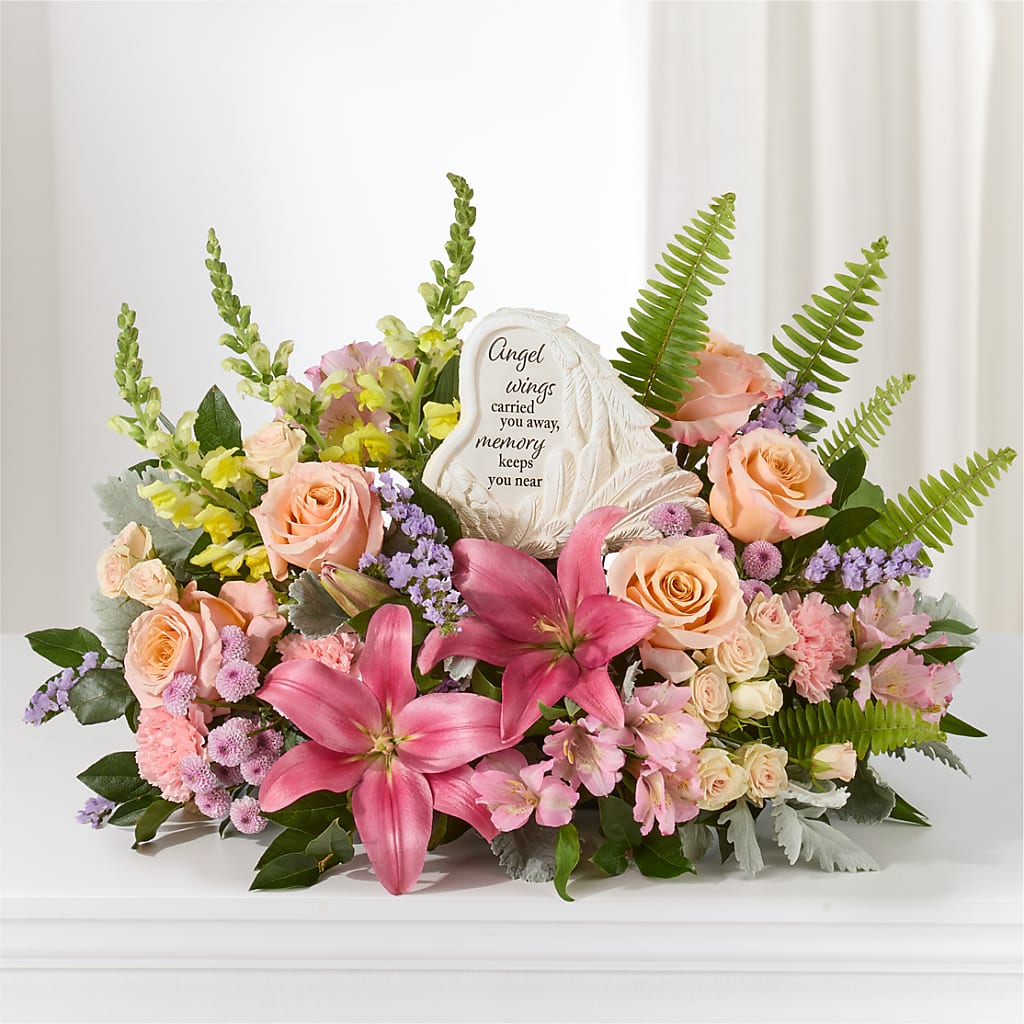 Gentle Light Arrangement –  Flowers By Sue, Bullard TX