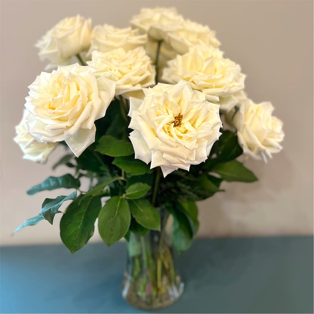 Long Stem Yellow Rose Bouquet –  Flowers By Sue, Bullard TX