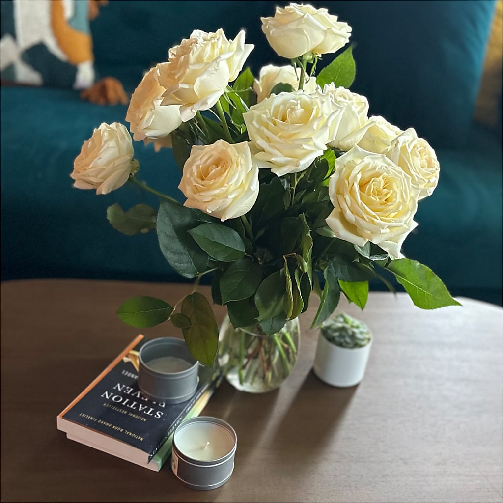 Long Stem Yellow Rose Bouquet –  Flowers By Sue, Bullard TX