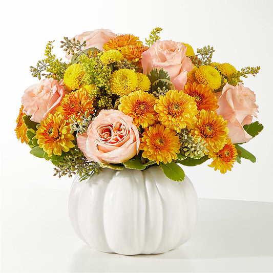 Peachy Pumpkin –  Flowers By Sue, Bullard TX