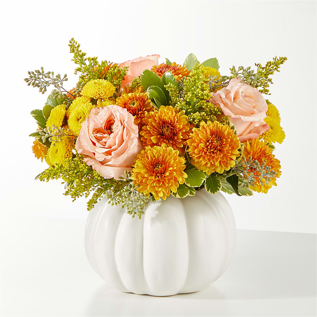 Peachy Pumpkin –  Flowers By Sue, Bullard TX