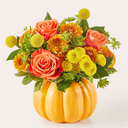 Gourdgeous Pumpkin –  Flowers By Sue, Bullard TX