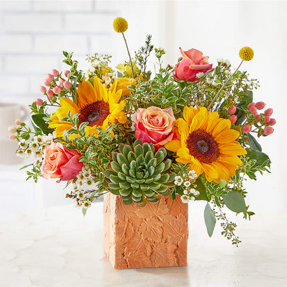 Sunflower Season Bouquet –  Flowers By Sue, Bullard TX