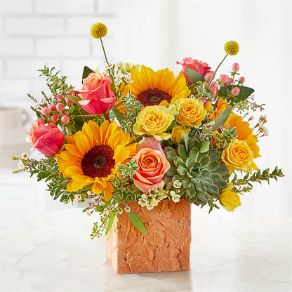 Sunflower Season Bouquet –  Flowers By Sue, Bullard TX