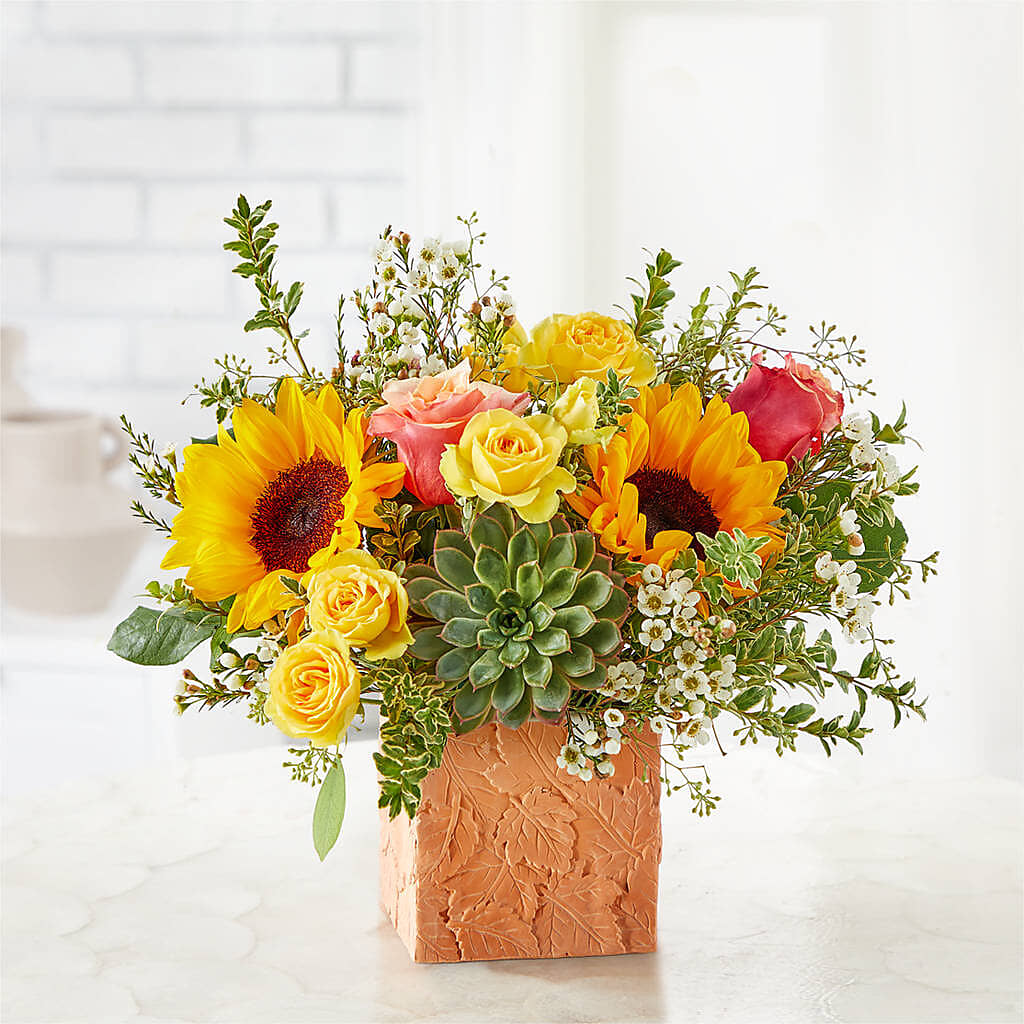 Sunflower Season Bouquet –  Flowers By Sue, Bullard TX