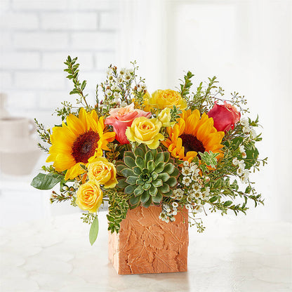 Sunflower Season Bouquet –  Flowers By Sue, Bullard TX