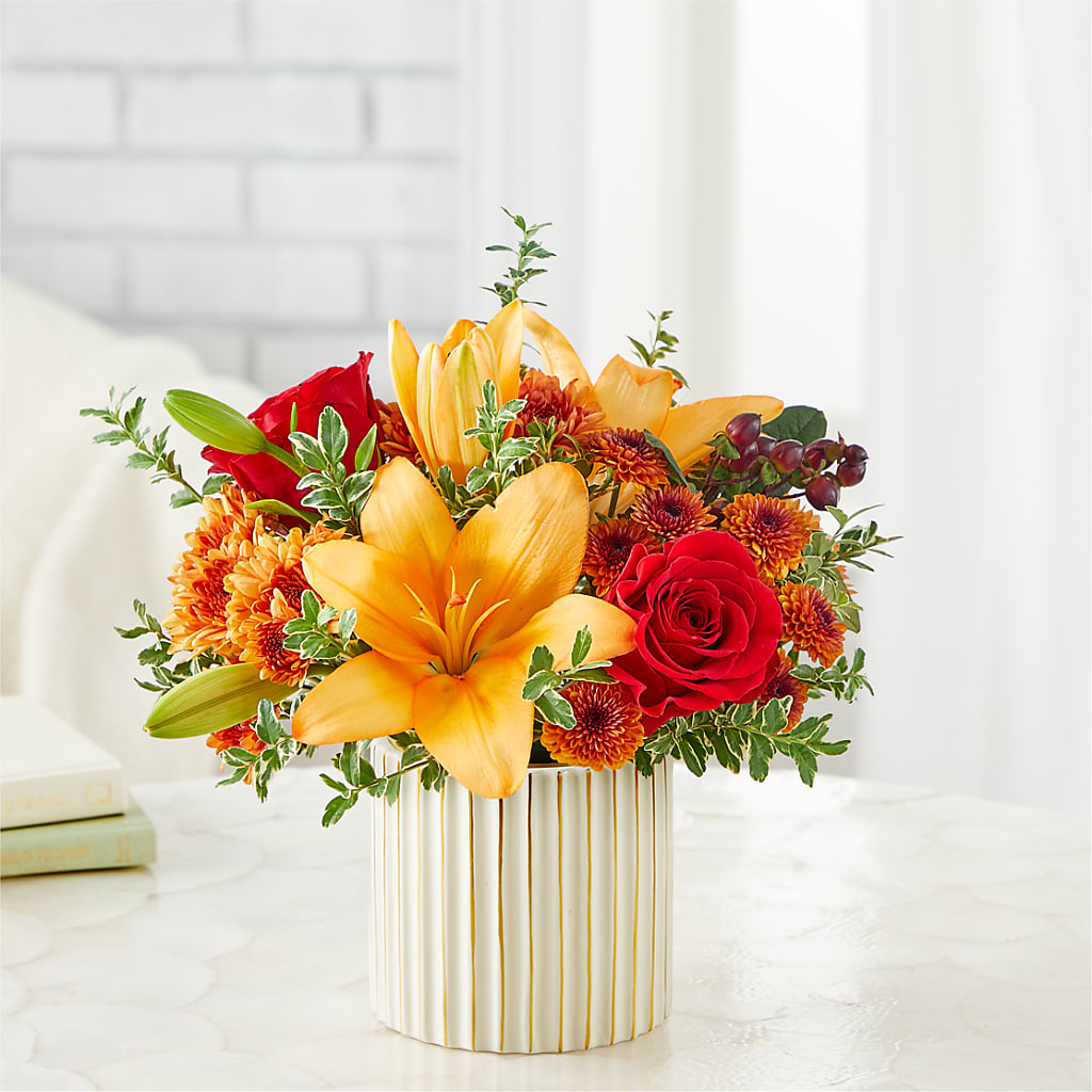Scarlet Skies Bouquet –  Flowers By Sue, Bullard TX