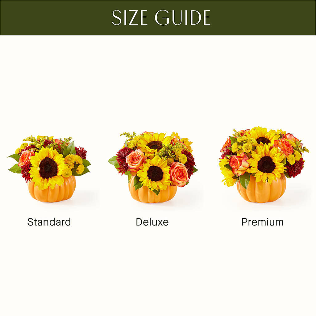 Golden Gourd Pumpkin Bouquet –  Flowers By Sue, Bullard TX