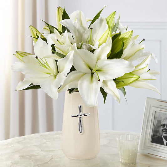 Faithful Blessings Bouquet –  Flowers By Sue, Bullard TX