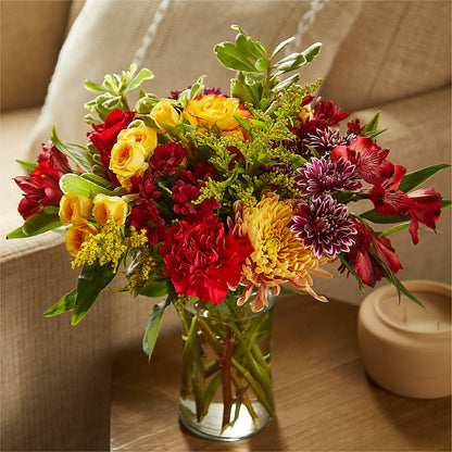 Fall Delight – A Florist Original –  Flowers By Sue, Bullard TX