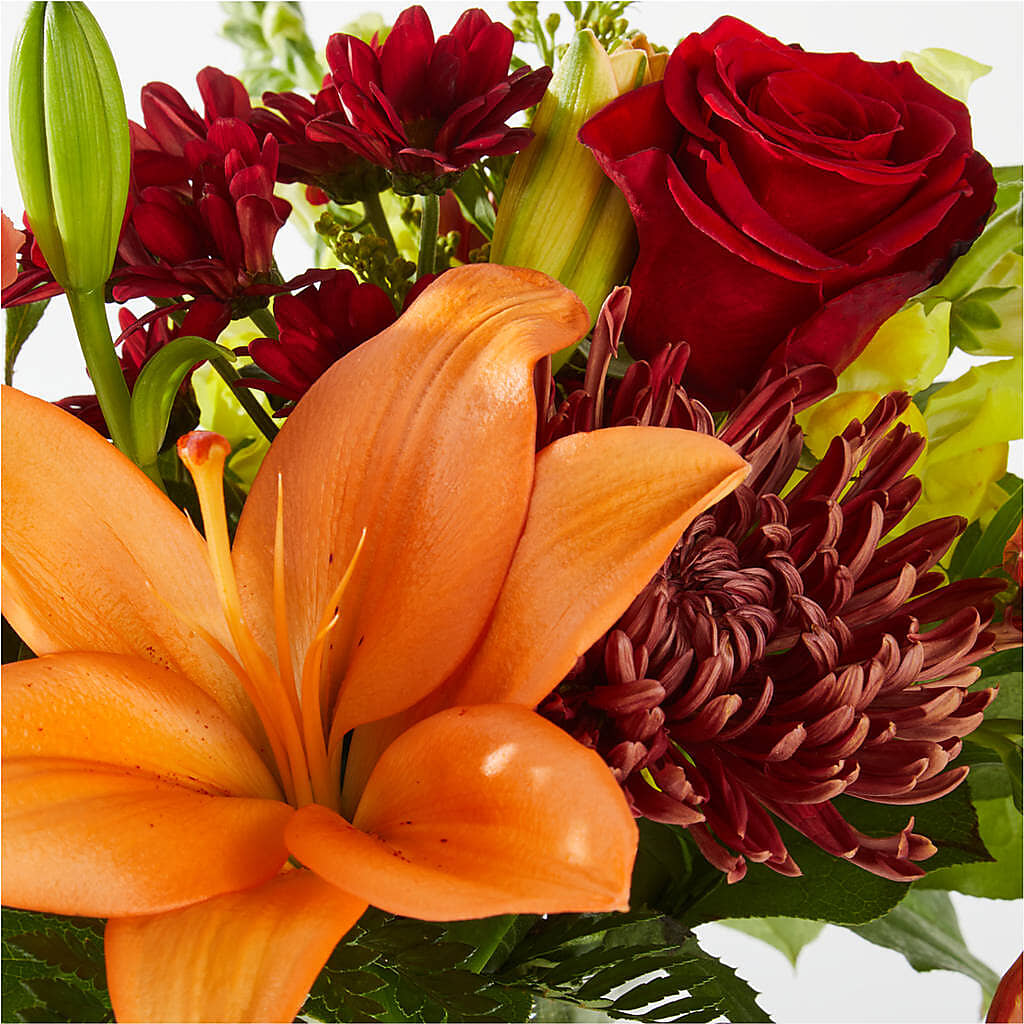 Fall Delight – A Florist Original –  Flowers By Sue, Bullard TX