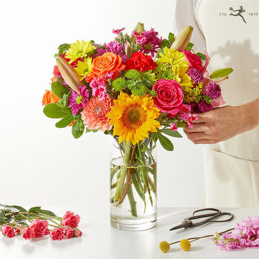 Cue the Confetti - A Florist Original –  Flowers By Sue, Bullard TX