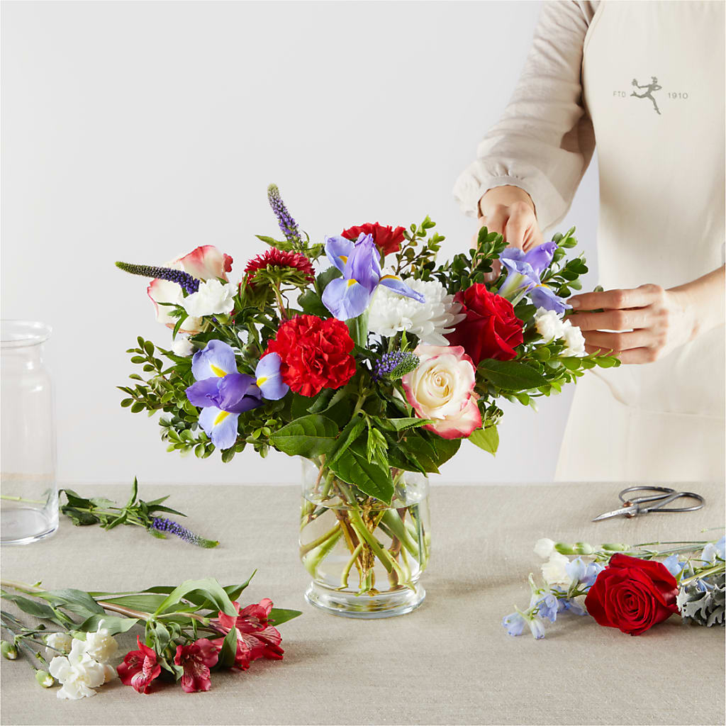 Star Spangled - A Florist Original –  Flowers By Sue, Bullard TX
