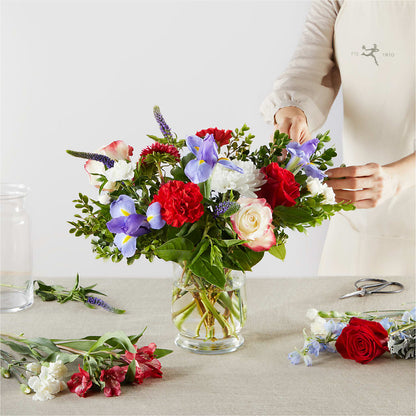 Star Spangled - A Florist Original –  Flowers By Sue, Bullard TX