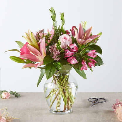 Pink Ribbon - A Florist Original –  Flowers By Sue, Bullard TX