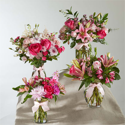 Pink Ribbon - A Florist Original –  Flowers By Sue, Bullard TX