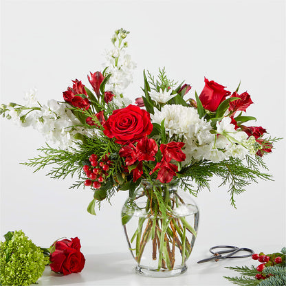 Merry Moment Bouquet – A Florist Original –  Flowers By Sue, Bullard TX