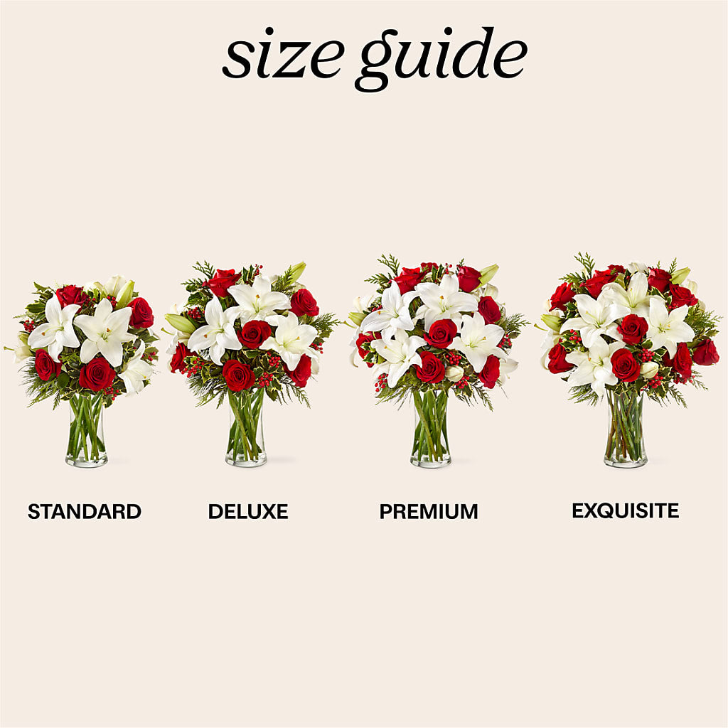 Sparkling Snowflakes Bouquet –  Flowers By Sue, Bullard TX