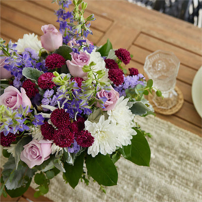Violet Frost Bouquet –  Flowers By Sue, Bullard TX