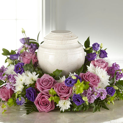 Blooming Sympathy Cremation Adornment –  Flowers By Sue, Bullard TX