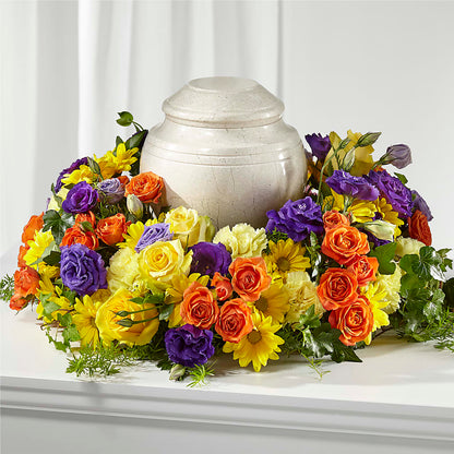 Blossoms of Remembrance Cremation Adornment –  Flowers By Sue, Bullard TX