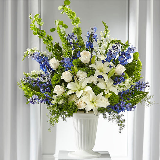 Heartfelt Hope Arrangement –  Flowers By Sue, Bullard TX
