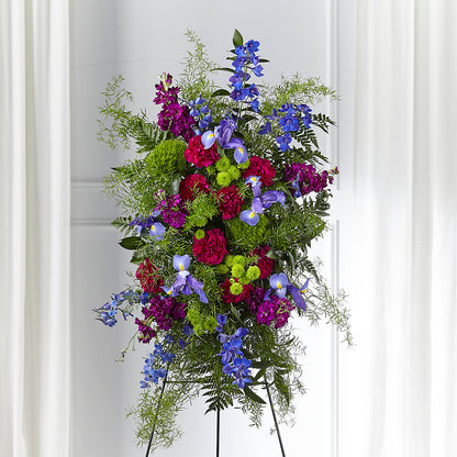 Heavenly Skies Standing Spray –  Flowers By Sue, Bullard TX