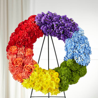 Circle of Love Wreath –  Flowers By Sue, Bullard TX