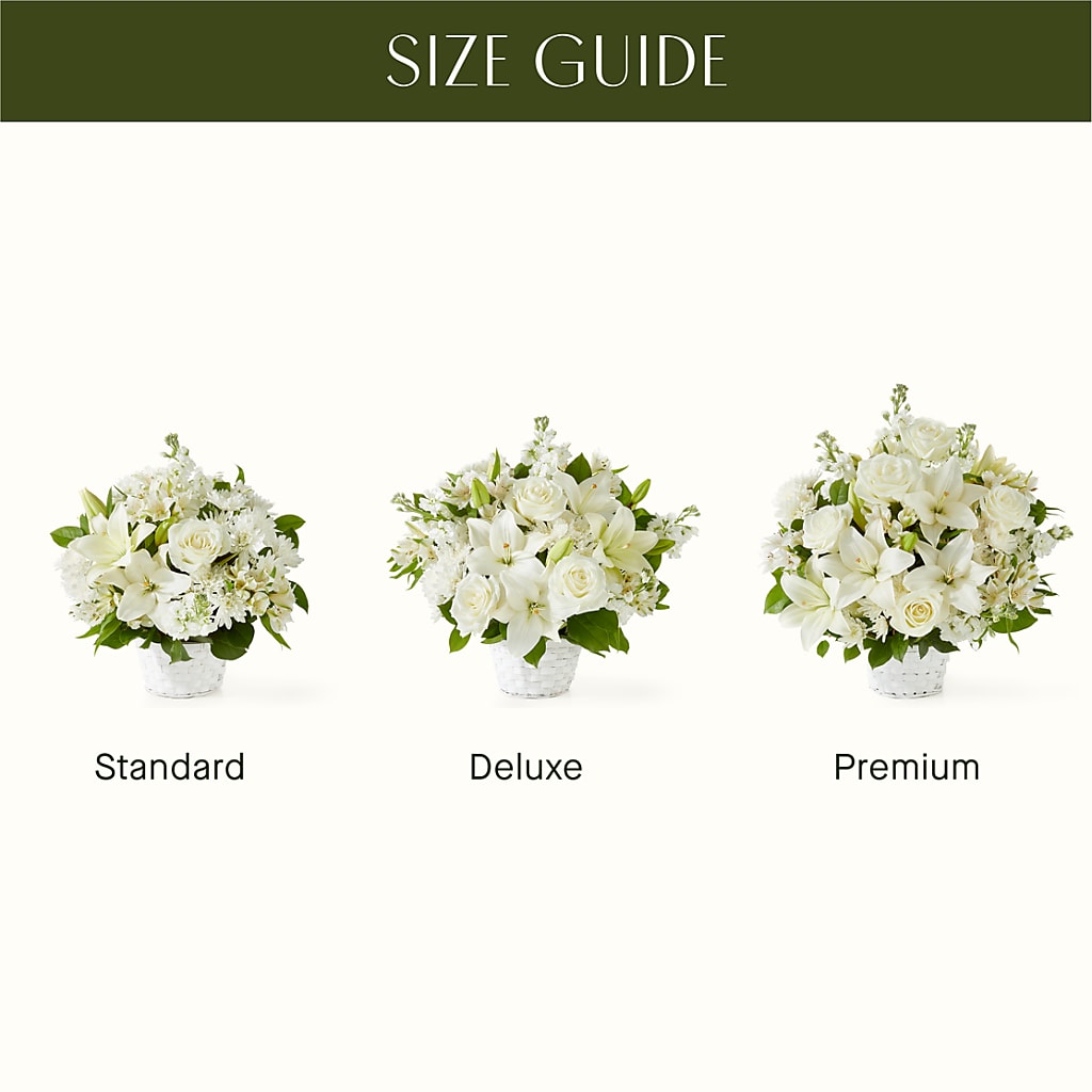 Peaceful Reflections Arrangement –  Flowers By Sue, Bullard TX