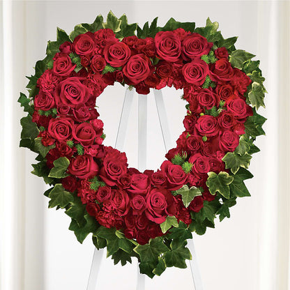 Wholehearted Standing Spray –  Flowers By Sue, Bullard TX