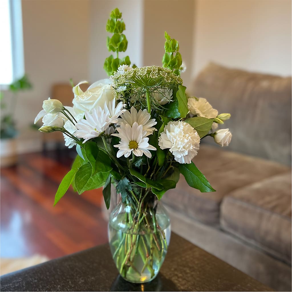 Classic Ivory – A Florist Original –  Flowers By Sue, Bullard TX