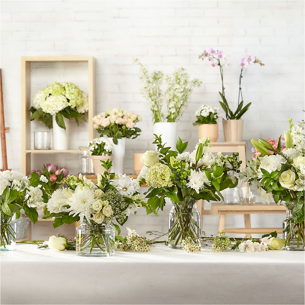 Classic Ivory – A Florist Original –  Flowers By Sue, Bullard TX